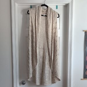 Boho Duster Sleeveless Cardigan